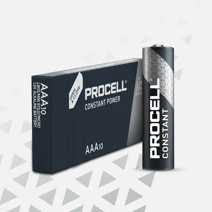 Duracell Procell AAA Alkaline Battery - 10 Pack
