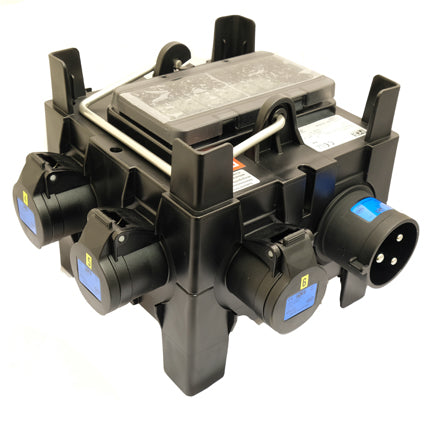 IMST 32A Single Phase to 6 x 16A MCB Midnight Black