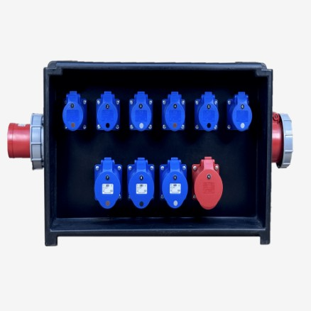 63A Three Phase To 1 X 32A Three Phase + 3 X 32A + 6 X 16A + 63A Three Phase Passthrough