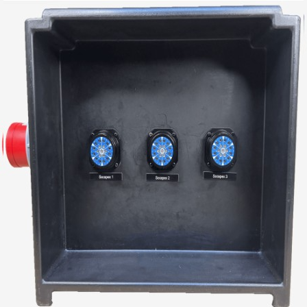 63A Three Phase To 3 X Socapex RCBO