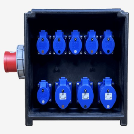 63A Three Phase RCBO To 6 X 16A + 3 X 32A MCB